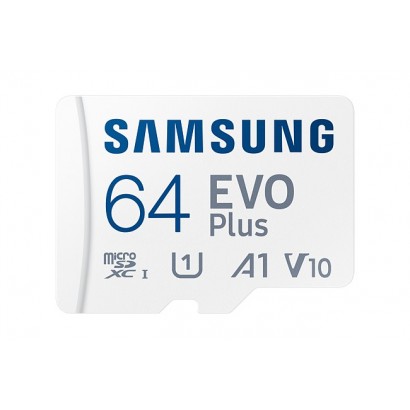 MICROSDXC EVO PLUS 64GB CL10 UHS1 W/AD