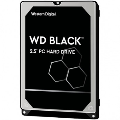 HDD Mobile WD Black (2.5'', 500GB, 64MB, 7200 RPM, SATA 6Gbps)