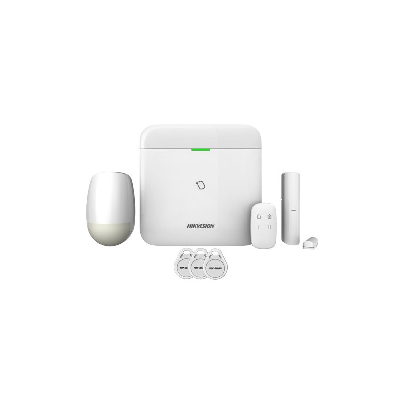 Kit sistem de alarma AX PRO Wireless, LAN + Wi-Fi + 3G/4G + RFID - HIKVISION DS-PWA96-KIT-WE