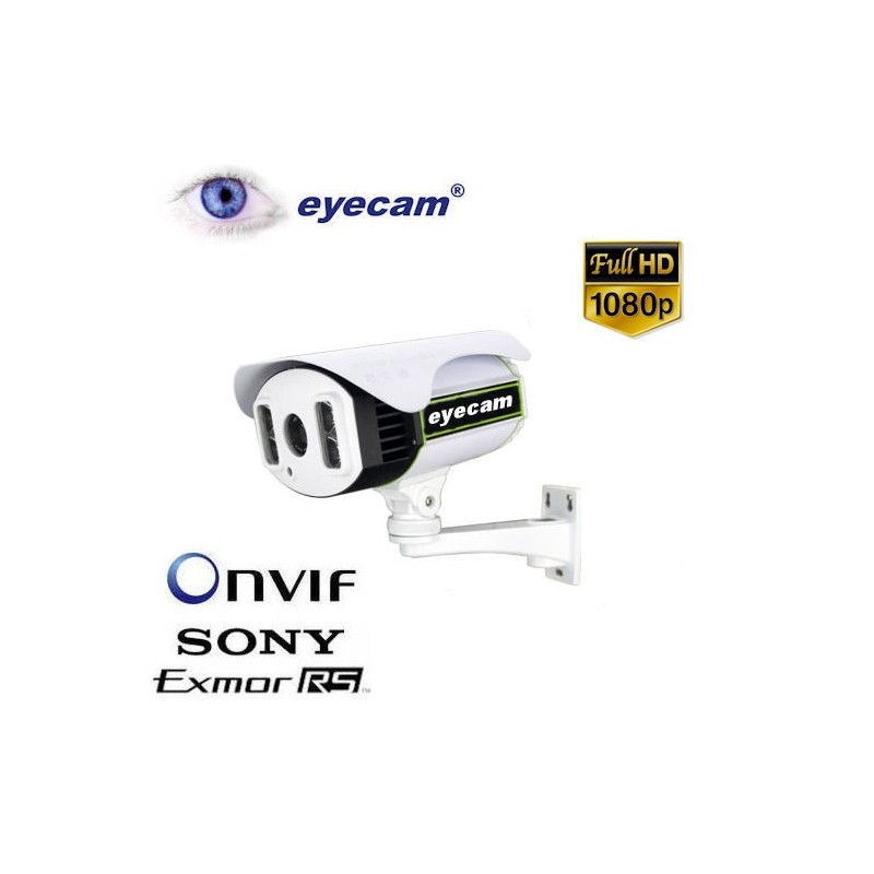 EyecamCamera IP Megapixel full HD de exterior Eyecam EC-1211 - 2.4Mp