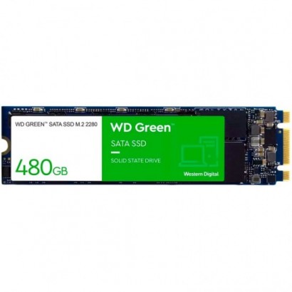 SSD WD Green 480GB SATA 6Gbps, M.2 2280, Read: 545 MBps