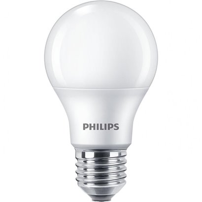 Pachet 4 becuri LED Philips A60, E27, 9W