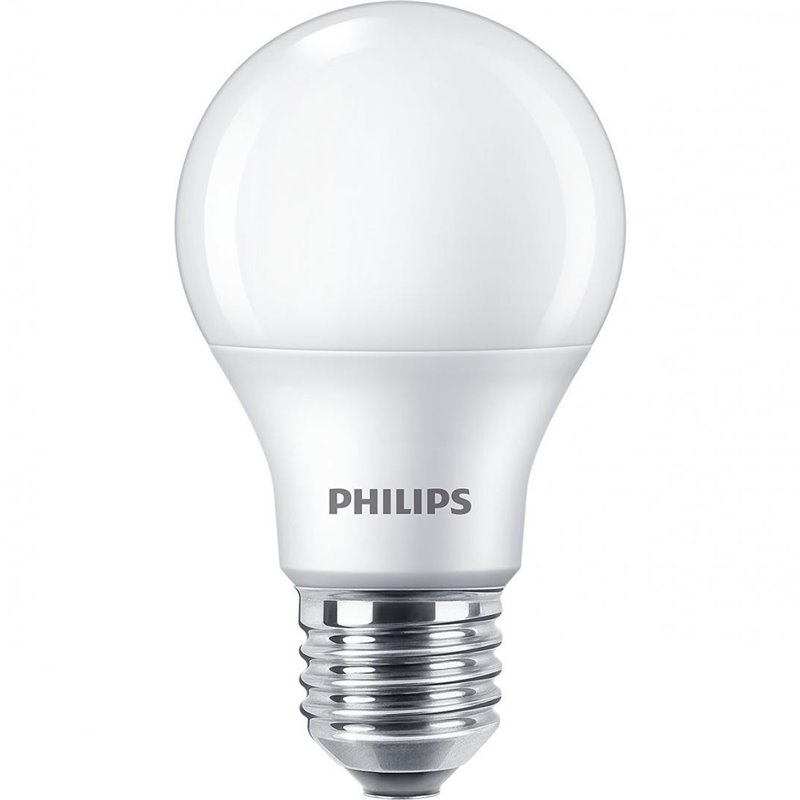 Pachet 4 becuri LED Philips A60, E27, 9W