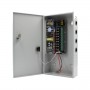 Strong Euro PowerSursa alimentare CCTV 12V 8A 9 iesiri cu backup STR1208-09CB