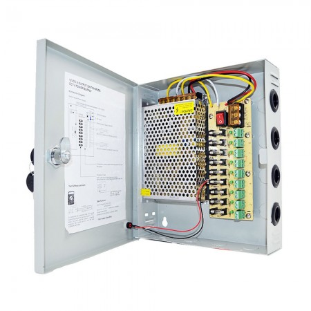 AndGoodSursa alimentare 12V / 5A 9Ch CCTV S120905