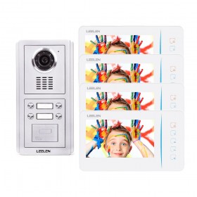 LeelenVideointerfon Leelen N60 pentru 4 apartamente cu cititor de card