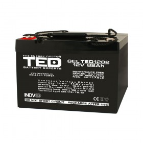 TEDBATERIE GEL TED1282M6 12V 82Ah