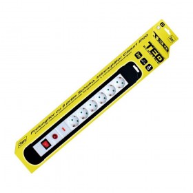 TEDPRELUNGITOR CU PROTECTIE 3M 6 PRIZE SCHUKO DZ085422 TED ELECTRIC