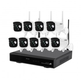 SricamSISTEM SUPRAVEGHERE VIDEO IP WIRELESS NVR 9 CAMERE SH024 SRICAM NVS002