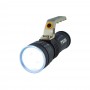 TEDLanterna metalica 1 LED 10W zoom 3 acumulatori