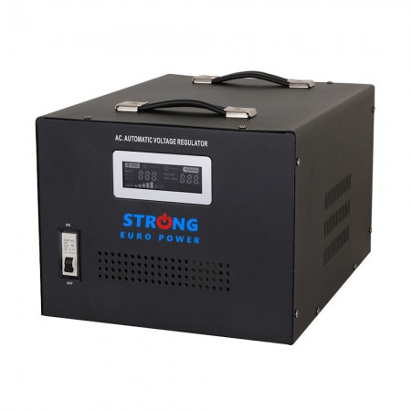 Strong Euro PowerStabilizator tensiune cu servomotor Strong 15KVA 105V-300V monofazic