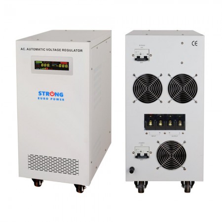 Strong Euro PowerStabilizator tensiune cu servomotor Strong 30KVA 105V-300V monofazic