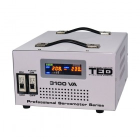 TEDStabilizator retea cu servomotor TED 3100VA 1800W