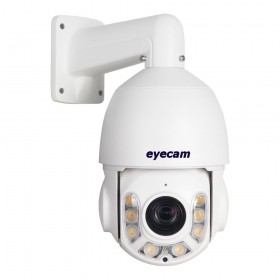 EyecamCamera IP Speed Dome PTZ 18X Color AI full HD 1080P Sony Starvis Eyecam EC-1417