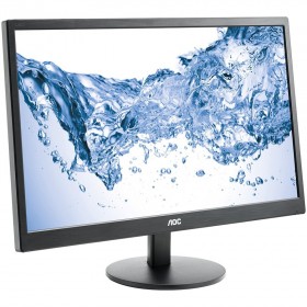 AOC Monitor LED M2470SWH (23.6'', 16:9, 1920x1080, MVA, 250 cd/m2, 50M:1, 5 ms, 178/178°, VGA, 2x HDMI, Speakers, Tilt: -5 to +2