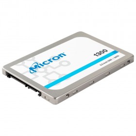 MICRON 1300 1TB SSD, 2.5” 7mm, SATA 6 Gb/s, Read/Write: 530 / 520 MB/s, Random Read/Write IOPS 90K/87K