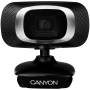 CANYON 720P HD webcam with USB2.0. connector, 360° rotary view scope, 1.0Mega pixels, Resolution 1280*720, viewing angle 60°, ca