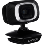CANYON 720P HD webcam with USB2.0. connector, 360° rotary view scope, 1.0Mega pixels, Resolution 1280*720, viewing angle 60°, ca