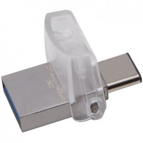 Kingston 128GB DT microDuo 3C, USB 3.0/3.1 + Type-C flash drive EAN: 740617262551