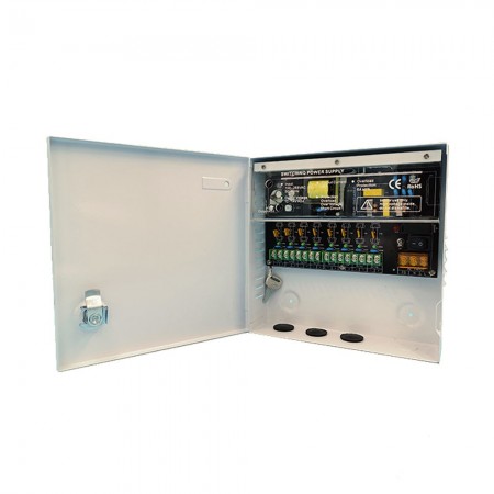 Sursa alimentare CCTV 12V 5A 8 iesiri STR1205-08C