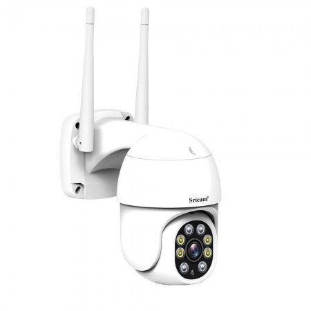 Camera Supraveghere Wireless PTZ Full HD AI Full-color Sricam SP028