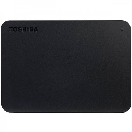 Toshiba External Hard Drive Canvio Basics + USB-C adapter (2.5" 1TB, USB3.2 Gen 1, Black)