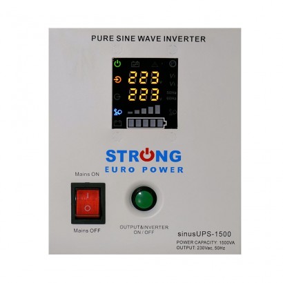 UPS centrale termice Strong Euro Power 1500VA 1050W Tensiune Baterie 24V (2 x 12V)