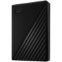 HDD Extern WD My Passport 5TB, 256-bit AES hardware encryption, Backup Software, Slim, USB 3.2 Gen 1 Type-A up to 5 Gb/s, Black