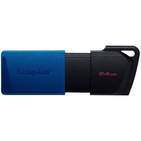 Kingston 64GB DataTraveler Exodia M USB slider cap USB 3.2 Gen2, blue