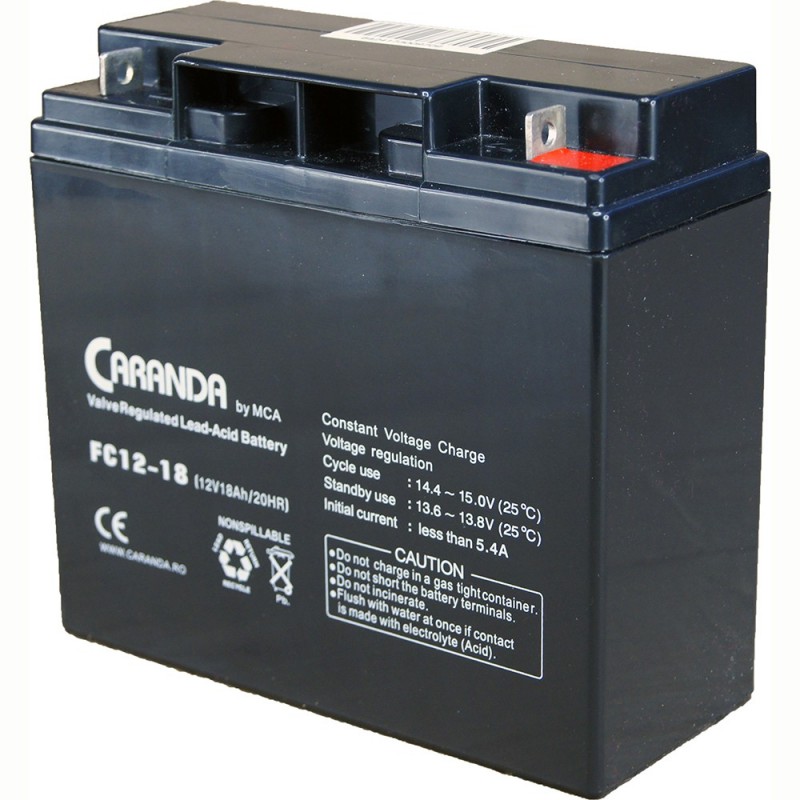 Baterie VRLA Caranda 12V 18A