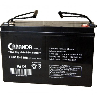 Baterie Gel VRLA Caranda 12V 100A