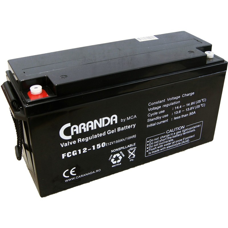 Baterie Gel VRLA Caranda 12V 150A