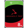 HDD NAS SEAGATE IronWolf Pro 8TB CMR 3.5", 256MB, SATA 6Gbps, 7200RPM, RV Sensors, Rescue Data Recovery Services 3 ani, TBW: 550
