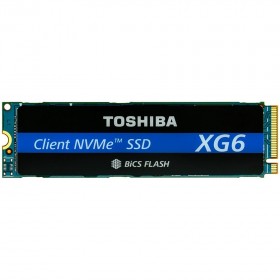 SSD KIOXIA XG6 256GB PCIe Gen3 x4 (32GT/s) NVMe 1.3a, 96 layers BiCS Flash, M.2 2280-S2 Single-sided, Read/Write: 3050/1550 MBps