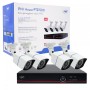 Pachet Kit supraveghere video AHD PNI House PTZ1500 5MP - DVR si 4 camere exterior si HDD 1Tb Inclus, Intrari video: 4 x BNC, Ie