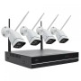 Kit supraveghere video PNI House WiFi660 NVR 8 canale si 4 camere wireless de exterior 3MP, P2P, IP66, Intrari video: 8, Iesiri 