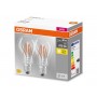 2 Becuri LED Osram Base Classic A, E27, 4W (40W), 470 lm, lumina calda(2700K), cu filament