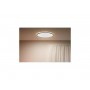 Plafoniera LED RGB WiZ SuperSlim, Wi-Fi, control vocal, 22W, 2600 lm, lumina alba si color (2200-6500K), IP20, 43cm, Alb