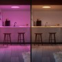 Plafoniera inteligenta LED RGB Philips Hue Surimu, Bluetooth, 40W, 2850 lm, lumina alba si color (2000-6500K), IP20, 39.5cm, Alu