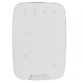 "Tastatura wireless, alb - AJAX Armarea / dezarmarea sistemului, setare facila prin aplicatia Android / iOS Indicatii armare / d