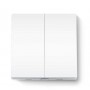 TP-LINK TAPO S220 intrerupator inteligent dublu (NECESITA HUB TAPO), Wireless: 868 MHz, incarcare maxima: 600 W LED/600W CFL/100