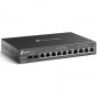 "Omada Gigabit VPN Router with PoE+ Ports and Controller Ability PORT: 2× Gigabit SFP WAN/LAN Port, 1× Gigabit RJ45 WAN Port, 1×