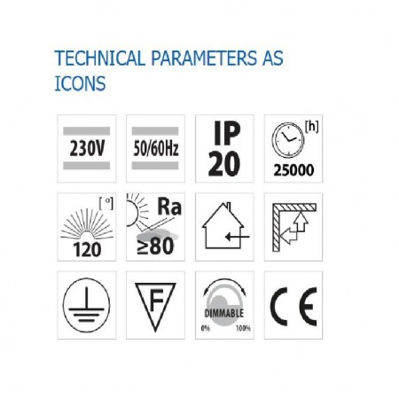 Plafoniera LED Vivalux ARIA, 75W, 3000-6400 lm, lumina alba (3000-6400K), dimabila prin telecomanda inclusa, 120°, IP20, Ø500x73