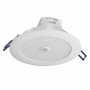 Spot LED incastrat cu senzor de miscare Vivalux DION, 11W, 1200 lm, lumina neutra (4000K), IP20, Ø140x66mm, Alb