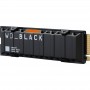 SSD WD Black SN850X Heatsink 1TB PCI Express 4.0 x4 M.2 2280