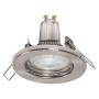 3 Spoturi LED incastrate Ledvance, GU10, 3x2.6W, 3x230 lm, lumina calda (2700K), Ø8cm, Nichel