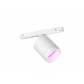 Spot LED RGB Philips Hue Perifo, Bluetooth, control vocal, 24V, 5.3W, 490 lm, lumina alba si color (2000-6500K), IP20, 12.8x17.7