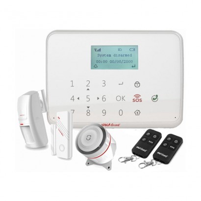 Wolf-Guard YL-007MT1 Sistem de alarma wireless GSM cu ecran LCD si tastatura tactila