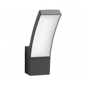 Aplica LED pentru exterior Philips Splay, 12W, 1200 lm, lumina neutra (4000K), IP44, 240x80x160mm, Antracit