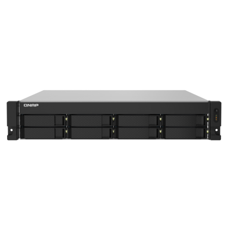 NAS QNAP 832PXU-4G 8-Bay, CPU Annapurna Labs Alpine AL324 1.7GHz Quad Core, RAM 4GB DDR4 UDIMM (max. 16GB), 2.5"/3.5" SATA 6Gbps